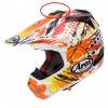 Arai MXV-typ MX-V horní větráček Glossy-Tint